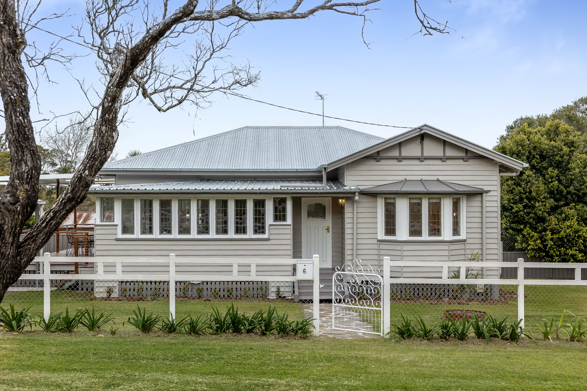 Home exterior after renovation